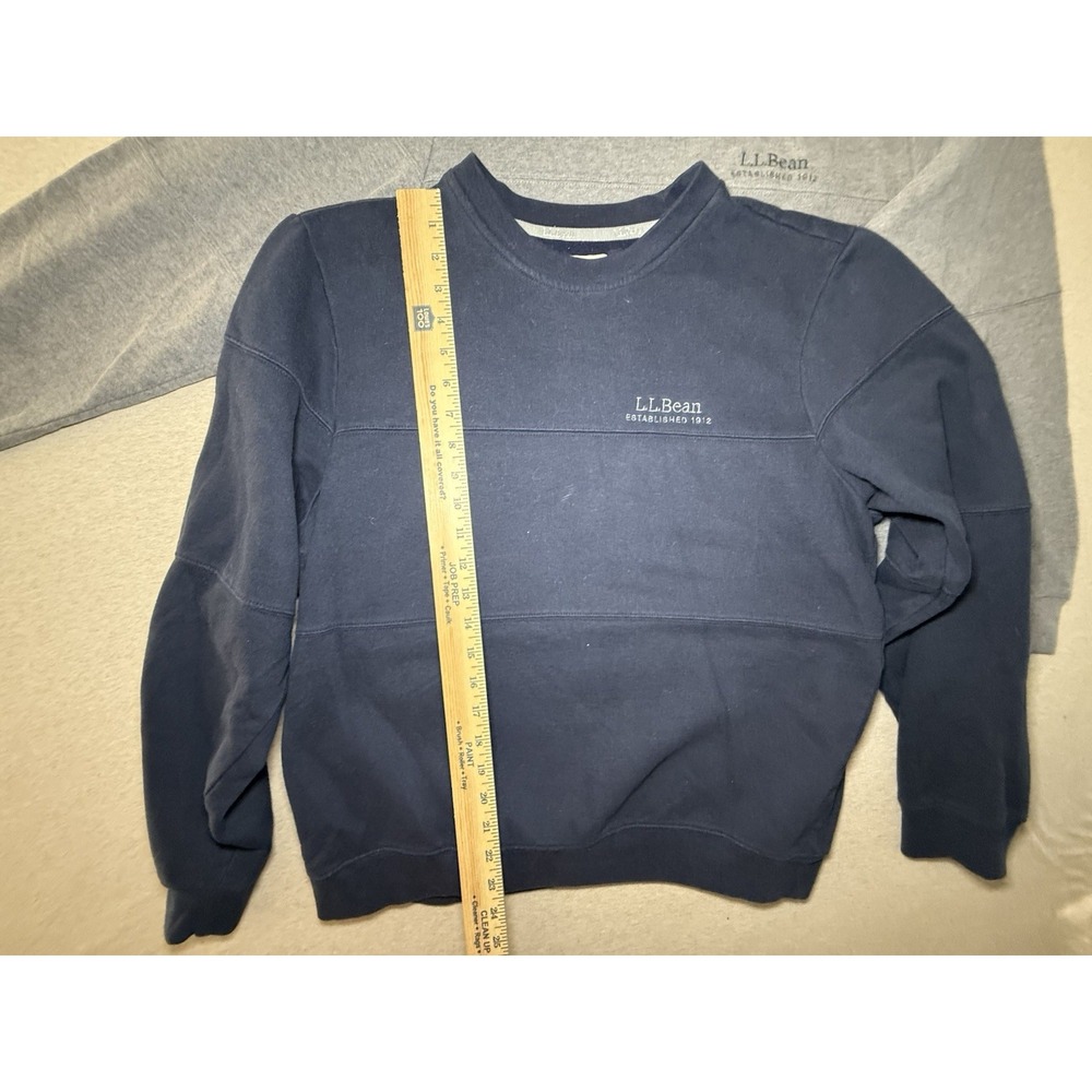 LL.Bean Men's Sweater Bundle Large Blue/gray - Picture 6 of 16